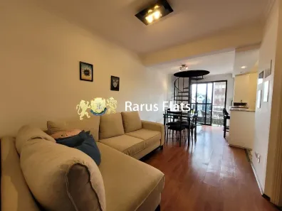 Flat com 1 Quarto para alugar, 50m² no Moema, São Paulo