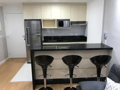 Apartamento com 1 Quarto para alugar, 34m² no Jardim Oswaldo Cruz, São José dos Campos
