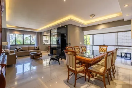 Apartamento com 3 Quartos para alugar, 143m² no Moinhos de Vento, Porto Alegre