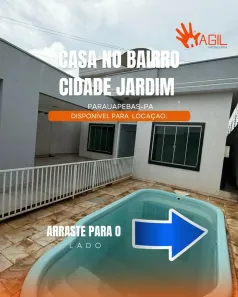 Casa com 3 Quartos para alugar, 120m² no Cidade Jardim, Parauapebas