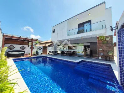 Casa de Condomínio com 4 Quartos à venda, 300m² no Bougainville Residencial III, Peruíbe