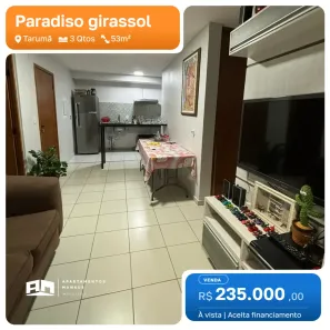 Apartamento com 3 Quartos à venda, 53m² no Tarumã, Manaus