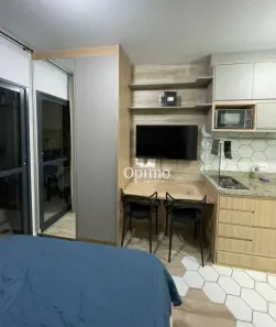 Apartamento com 1 Quarto para alugar, 25m² no Jardim das Acácias, São Paulo