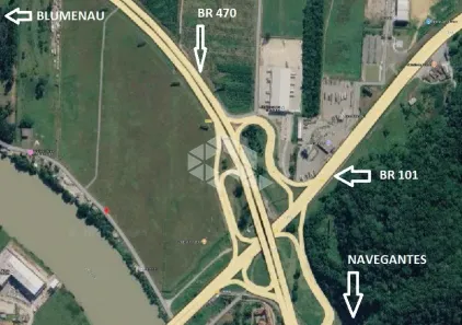 Lote/Terreno à venda, 241261m² no Volta Grande, Navegantes