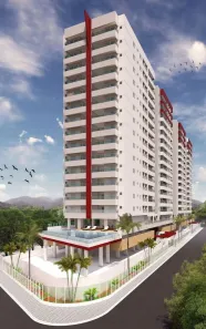 Apartamento com 2 Quartos à venda, 79m² no Caiçara, Praia Grande