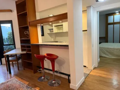 Apartamento com 1 Quarto para alugar, 47m² no Itaim Bibi, São Paulo