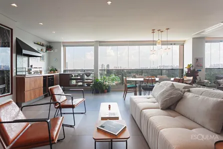 Apartamento com 4 Quartos para venda ou aluguel, 186m² no Real Parque, São Paulo