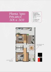 Apartamento com 2 Quartos à venda, 58m² no Nova Suíssa, Belo Horizonte