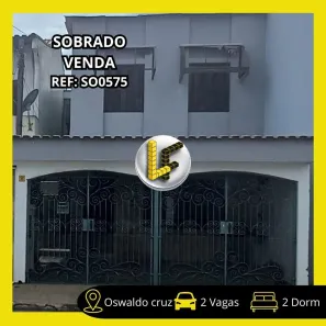 Sobrado com 2 Quartos à venda, 97m² no Osvaldo Cruz, São Caetano do Sul