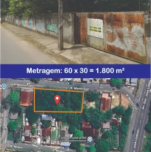 Lote/Terreno à venda, 1800m² no Parque 10 de Novembro, Manaus