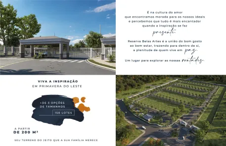 Lote/Terreno à venda, 223m² no , Primavera do Leste