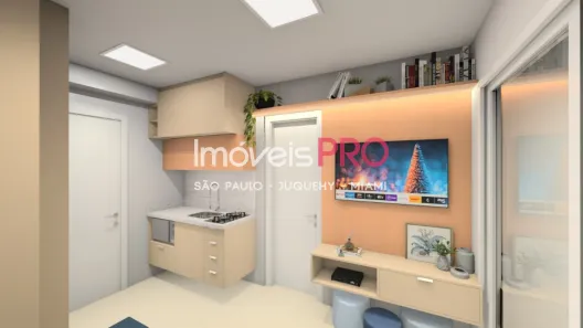 Apartamento com 1 Quarto para venda ou aluguel, 27m² no Vila Olímpia, São Paulo