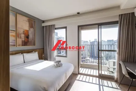 Apartamento com 1 Quarto à venda, 24m² no Indianópolis, São Paulo