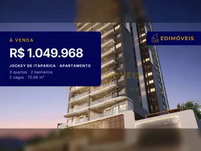 Apartamento com 3 Quartos à venda, 75m² no Jockey de Itaparica, Vila Velha