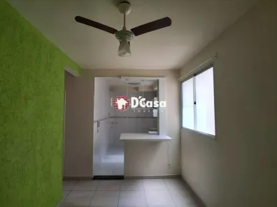 Apartamento com 2 Quartos para alugar, 46m² no Parque Aeroporto, Taubaté