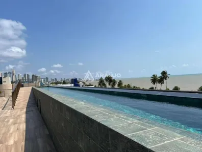 Flat com 1 Quarto à venda, 43m² no Cabo Branco, João Pessoa