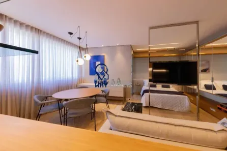 Apartamento com 1 Quarto à venda, 43m² no Vale do Sereno, Nova Lima