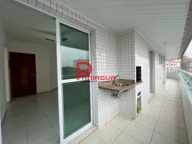 Apartamento com 3 Quartos para alugar, 117m² no Guilhermina, Praia Grande