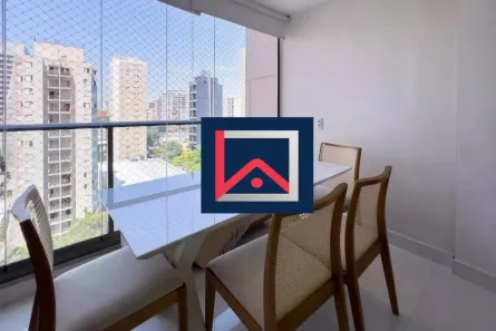 Apartamento com 2 Quartos para alugar, 71m² no Indianópolis, São Paulo