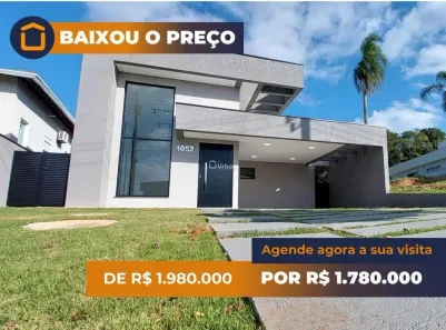 Casa de Condomínio com 3 Quartos à venda, 256m² no Chácara do Remanso, Vargem Grande Paulista