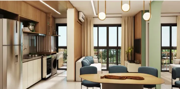Apartamento com 2 Quartos à venda, 48m² no São Francisco, Manaus