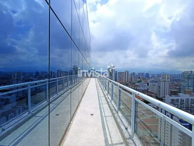 Sala Comercial para alugar, 645m² no Gonzaga, Santos