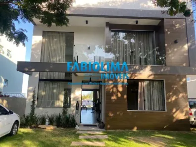 Casa de Condomínio com 4 Quartos para alugar, 390m² no Alphaville (Abrantes), Camaçari
