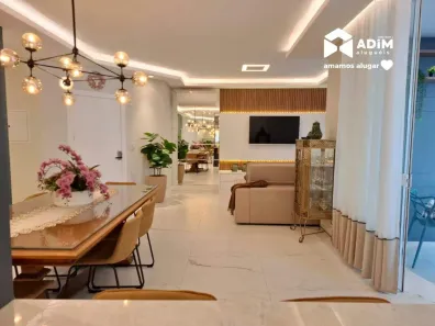Apartamento com 3 Quartos para alugar, 132m² no Meia Praia, Itapema