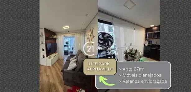 Apartamento com 2 Quartos à venda, 65m² no Alphaville Empresarial, Barueri