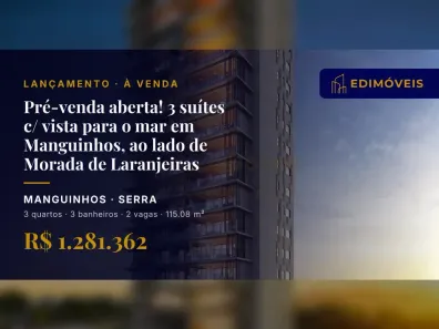 Apartamento com 3 Quartos à venda, 115m² no Manguinhos, Serra