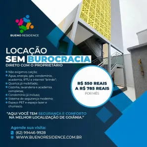 Kitnet com 1 Quarto para alugar, 35m² no Setor Sol Nascente, Goiânia
