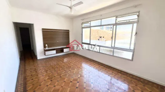 Apartamento com 3 Quartos para alugar, 90m² no Ponta da Praia, Santos