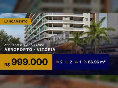 Apartamento com 2 Quartos à venda, 66m² no Aeroporto, Vitória