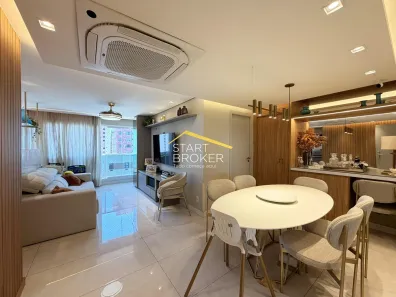 Apartamento com 3 Quartos à venda, 91m² no Meireles, Fortaleza