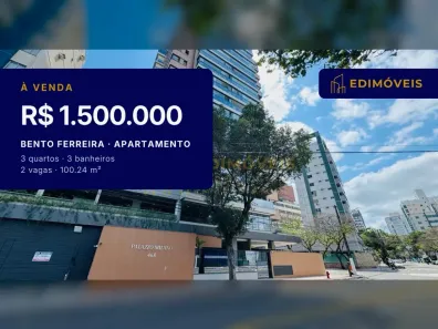 Apartamento com 3 Quartos à venda, 100m² no Bento Ferreira, Vitória