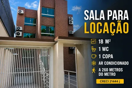 Sala Comercial para alugar, 18m² no Tatuapé, São Paulo