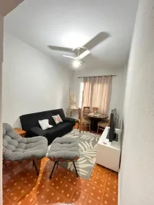 Apartamento com 1 Quarto para venda ou aluguel, 50m² no José Menino, Santos