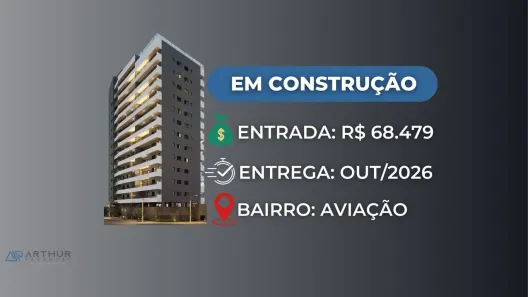 Apartamento com 2 Quartos à venda, 78m² no Aviação, Praia Grande