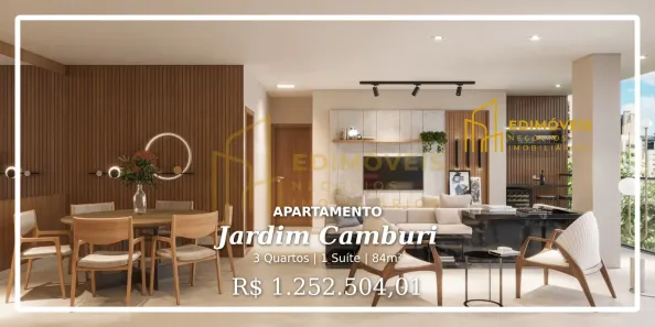 Apartamento com 3 Quartos à venda, 84m² no Jardim Camburi, Vitória