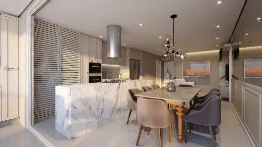 Apartamento com 3 Quartos à venda, 107m² no Palmas, Governador Celso Ramos