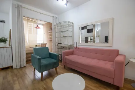 Apartamento com 1 Quarto para alugar, 44m² no Pinheiros, São Paulo