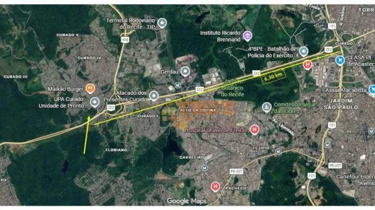 Lote/Terreno à venda, 95000m² no Santo Aleixo, Jaboatão dos Guararapes