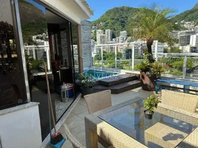 Cobertura com 4 Quartos à venda, 206m² no Lagoa, Rio de Janeiro