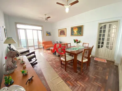Apartamento com 3 Quartos para venda ou aluguel, 134m² no Itararé, São Vicente