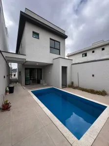 Casa de Condomínio com 3 Quartos para alugar, 166m² no Villas do Jaguari, Santana de Parnaíba