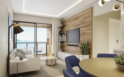 Apartamento com 2 Quartos à venda, 64m² no Coqueiros, Florianópolis