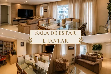 Apartamento com 3 Quartos para alugar, 126m² no Mooca, São Paulo