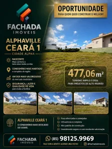 Lote/Terreno à venda, 477m² no Cidade Alpha, Eusébio