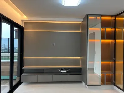 Apartamento com 3 Quartos para alugar, 129m² no Setor Marista, Goiânia