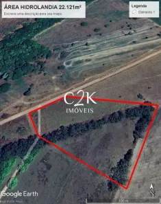 Lote/Terreno à venda, 44242m² no , Hidrolândia